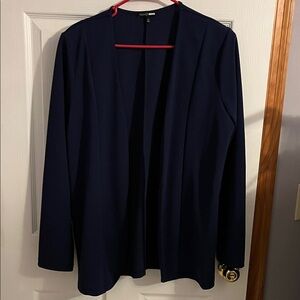 Fashion Nova Women's Dark Blue Blazer